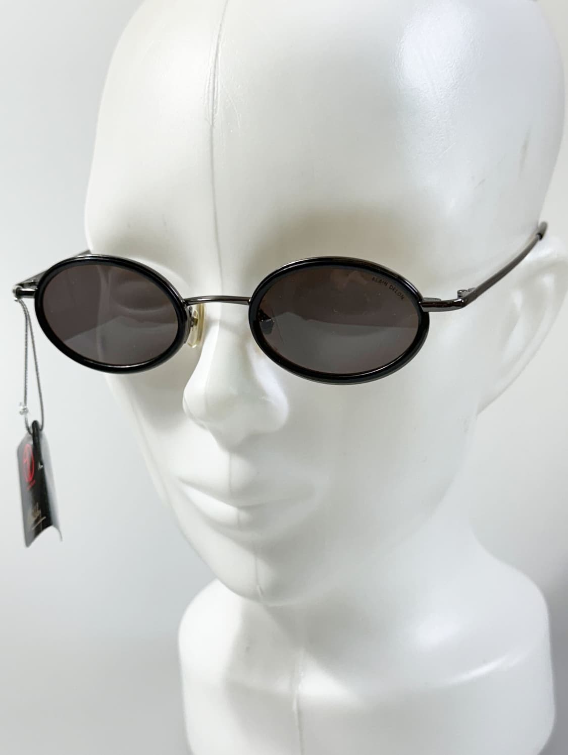 ALAIN DELON 알랭들롱 블랙 오벌 프레임 빈티지 선글라스 상품이미지8