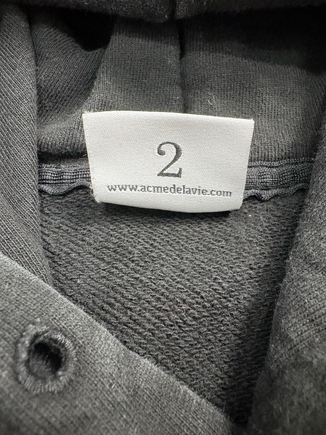 아크메드라비 후드티 블랙 상품이미지8