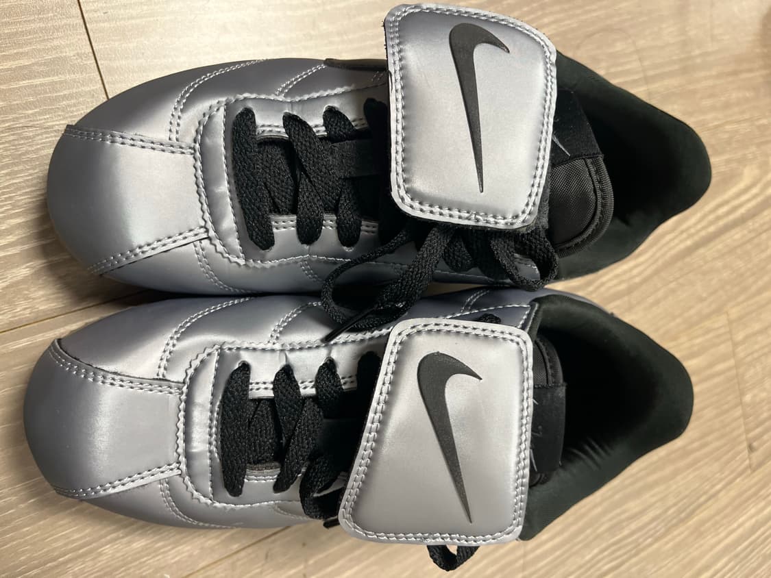 나이키 코르테즈 레더 SE 메탈릭 쿨 그레이 상품이미지7