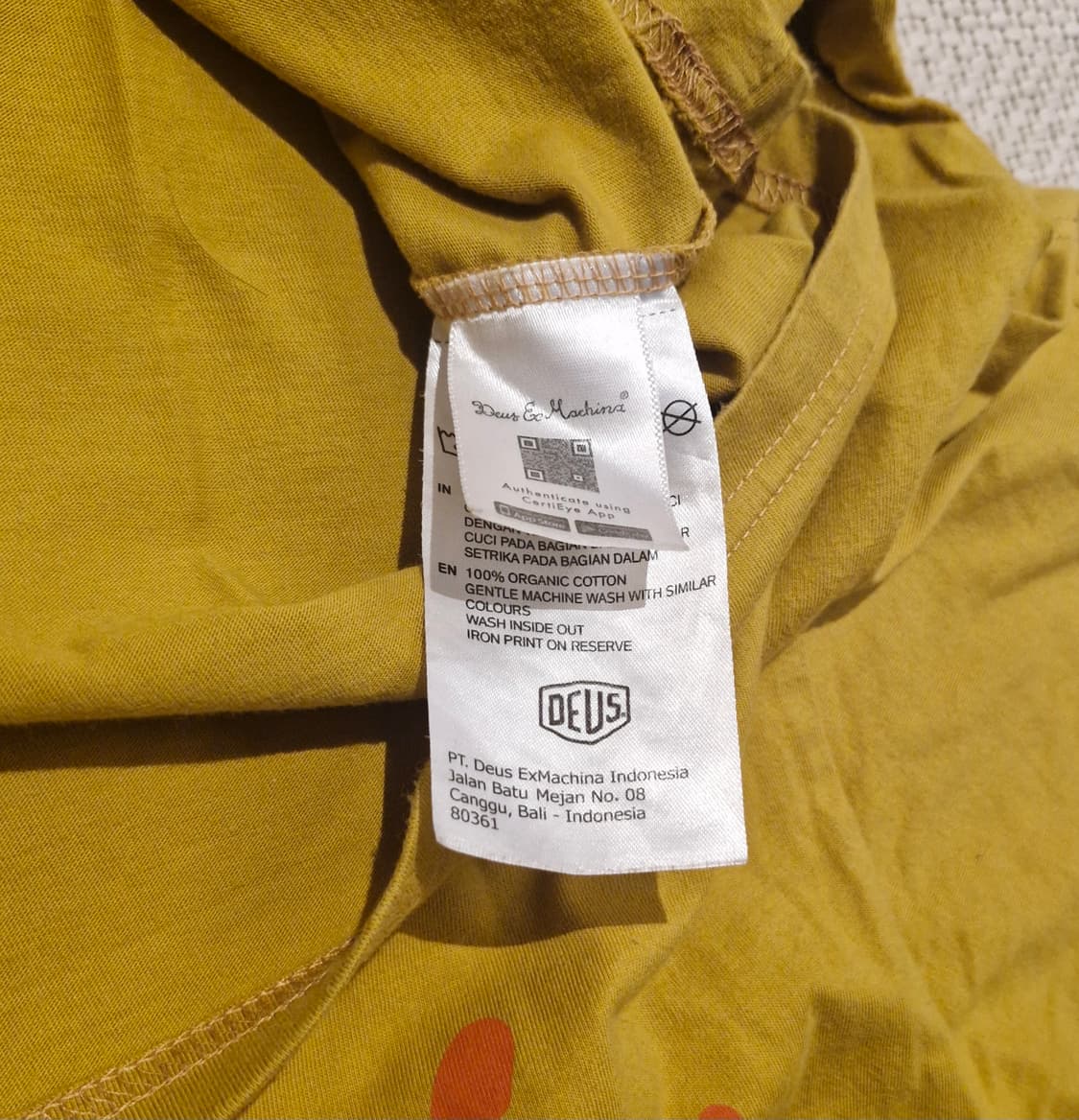 데우스 엑스 마키나 베어백 로데오 티 M  상품이미지7