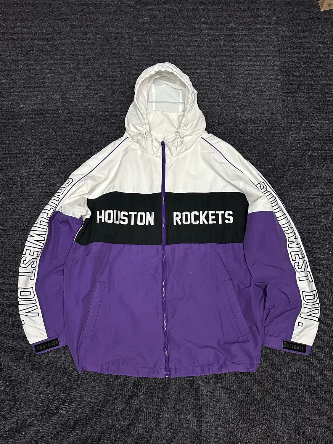 NBA Houston Rockets 컬러블록 바람막이 상품이미지1