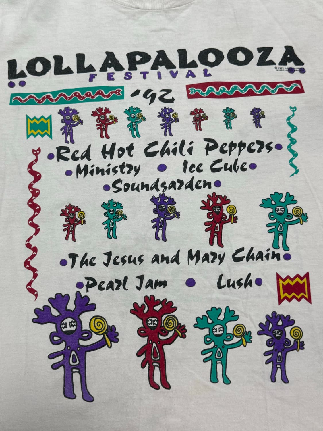 1992 Lollapalooza shirt 상품이미지4