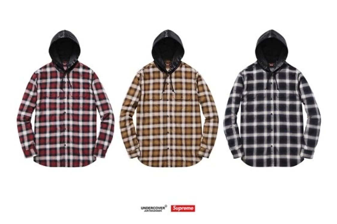 supreme x undercover 15ss flannel shirt 상품이미지2