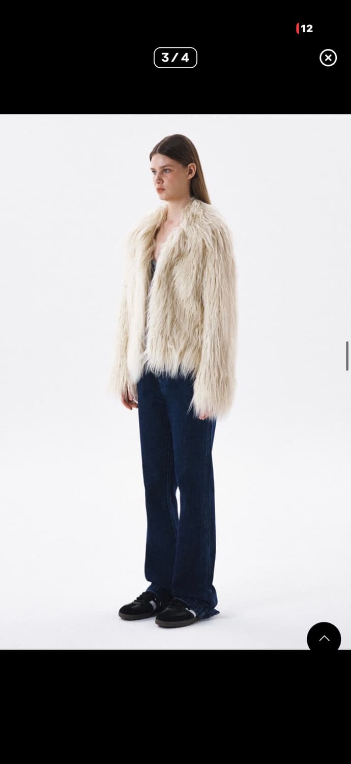 커렌트 리버시블 퍼자켓 상품이미지3