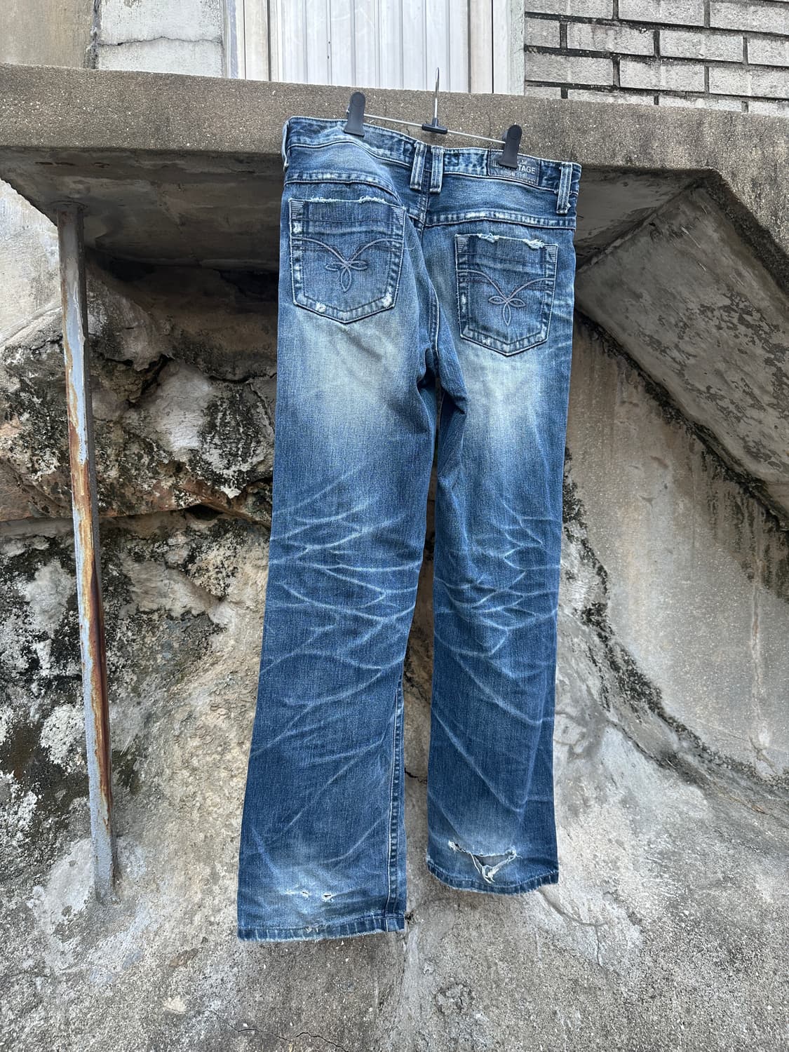 00s iloi vintage destroyed washing denim 상품이미지4