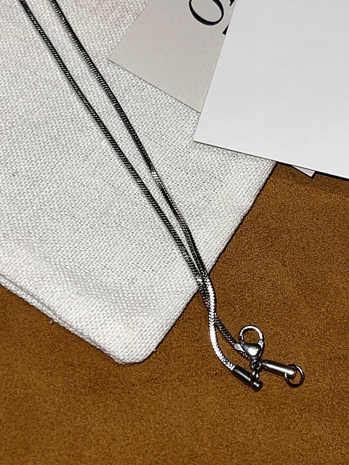 2mm 체인목걸이 남자목걸이 상품이미지3