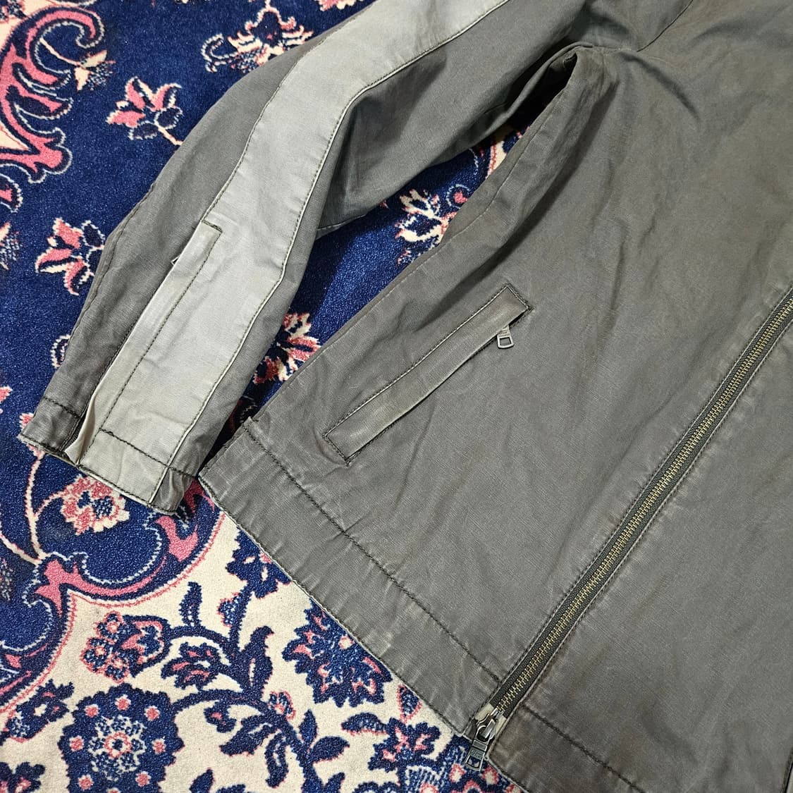 아르마니익스체인지 바이커 워크 집업자켓 상품이미지4