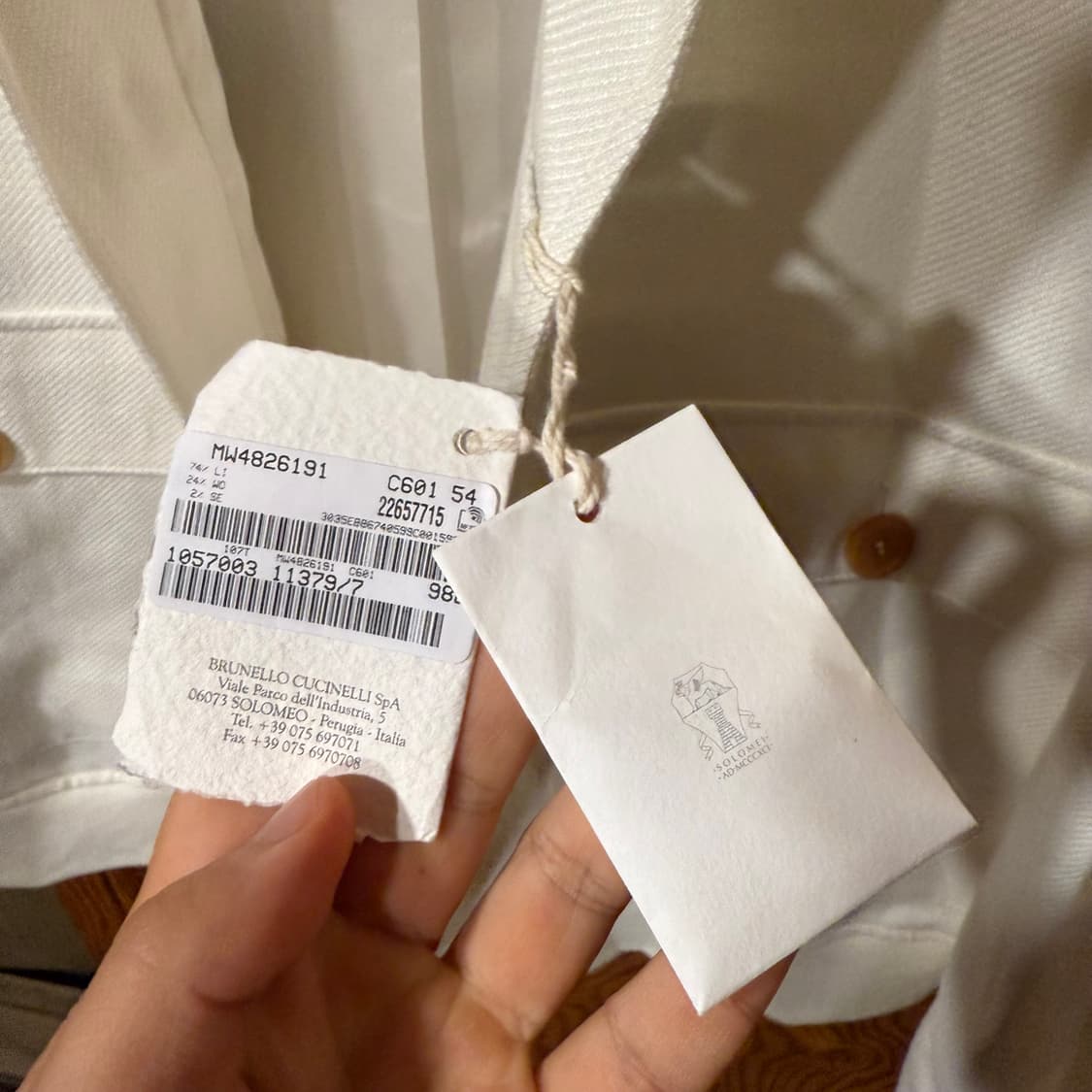 새상품) 브루넬로 쿠치넬리 24 F/w 봄버 자켓 상품이미지10