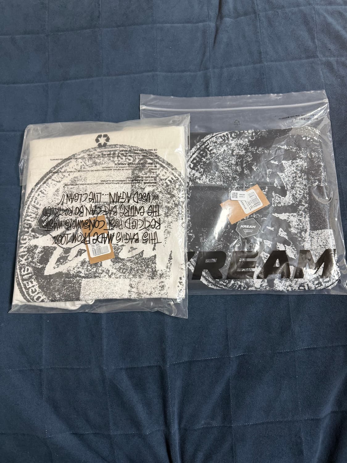 스투시 닷 스탬프 L 블랙/화이트 판매합니다 상품이미지3