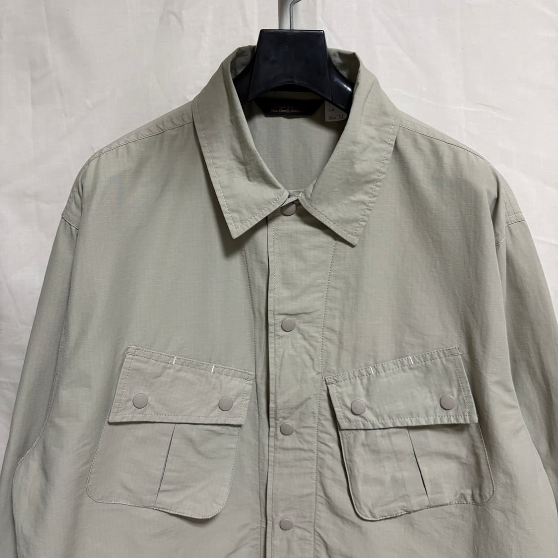 유니폼브릿지 립스탑 나일론 정글퍼티그 자켓 / 라이트그레이, XL 상품이미지2