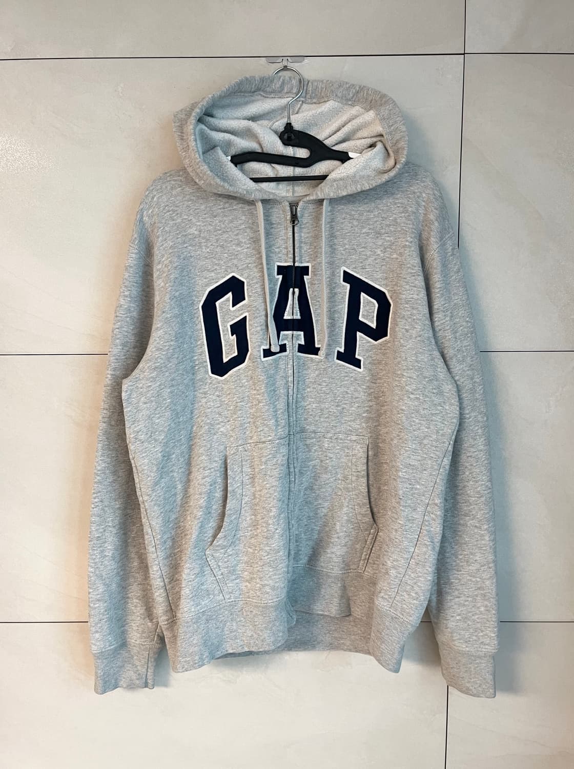 갭 GAP 후드집업 그레이 (M size)  상품이미지2
