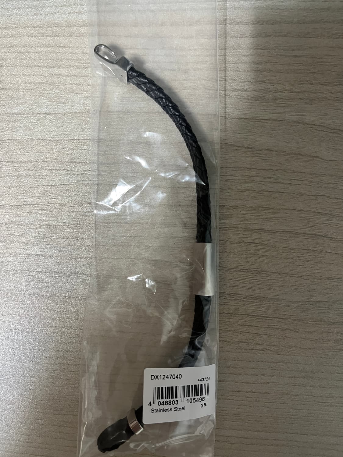 (새상품) 디젤 레더 스텍에이블 팔찌 블랙 DIESEL 상품이미지5