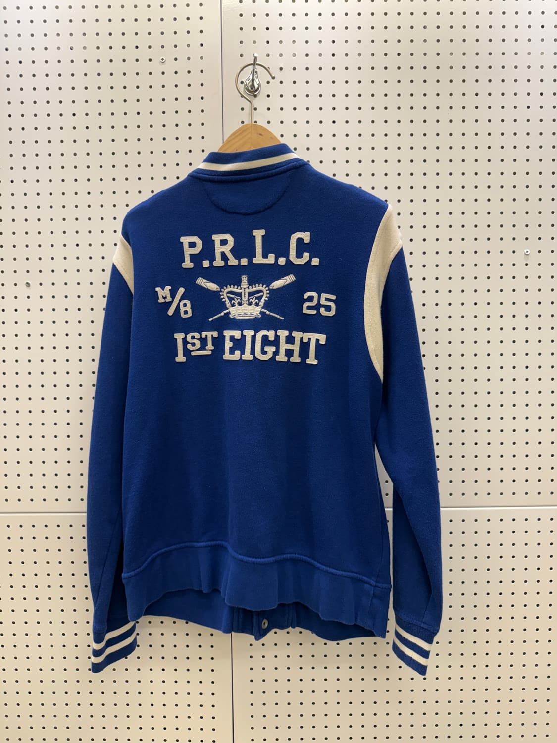 폴로 랄프로렌 빅포니 자수 빅로고 스웻 바시티 자켓 U945 상품이미지3