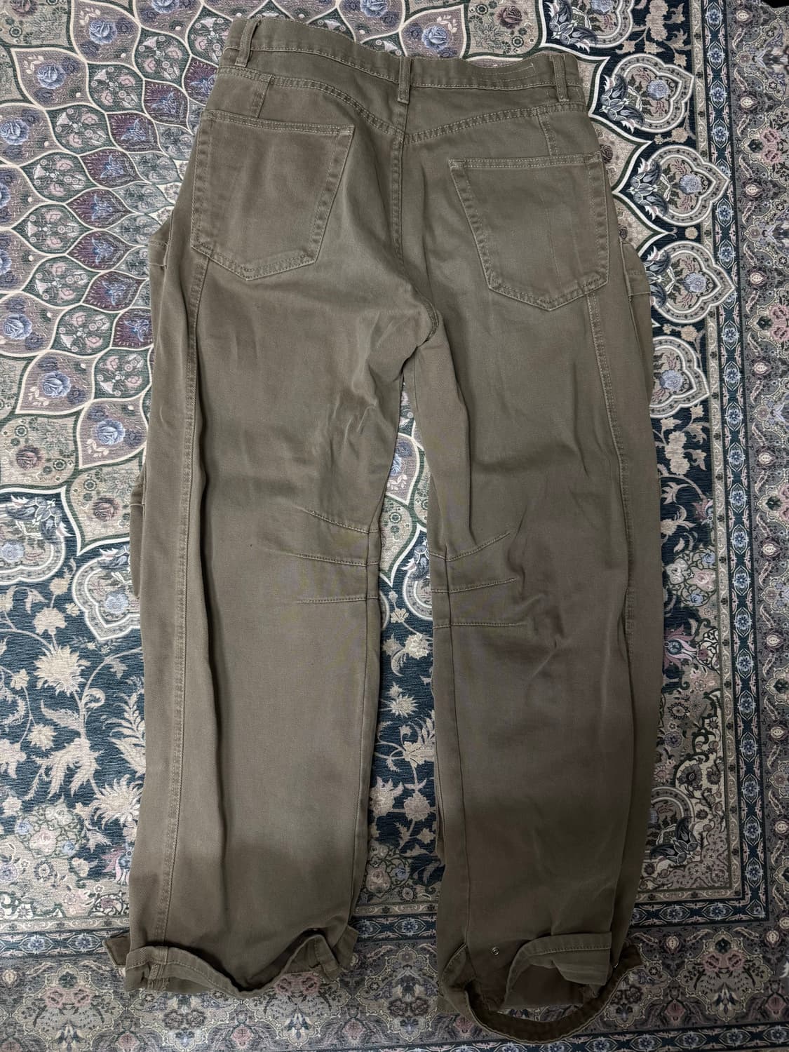 자라 유틸리티 포켓 팬츠 브라운 KR32 EU42 상품이미지3