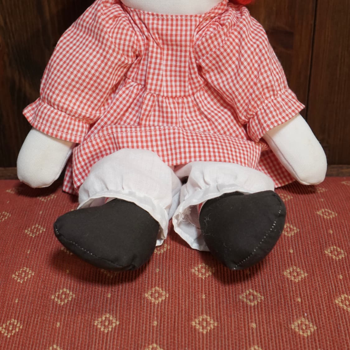 Vintage RAGGEDY ANN 핸드메이드 인형 상품이미지3