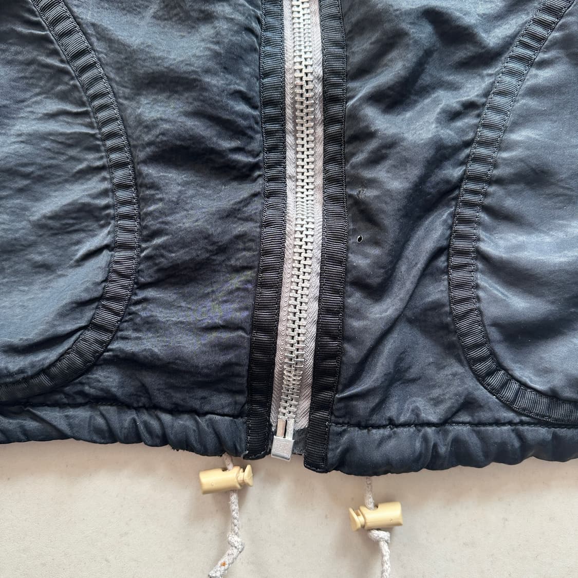 80s 데자토 Dezert+ 레드라벨 나일론 블루종 MA-1 자켓 상품이미지3