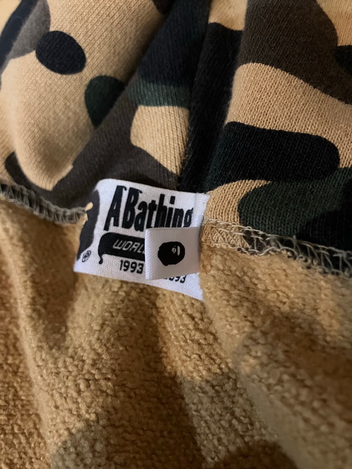 (L)베이프 샤크 후드집업 황계   상품이미지5