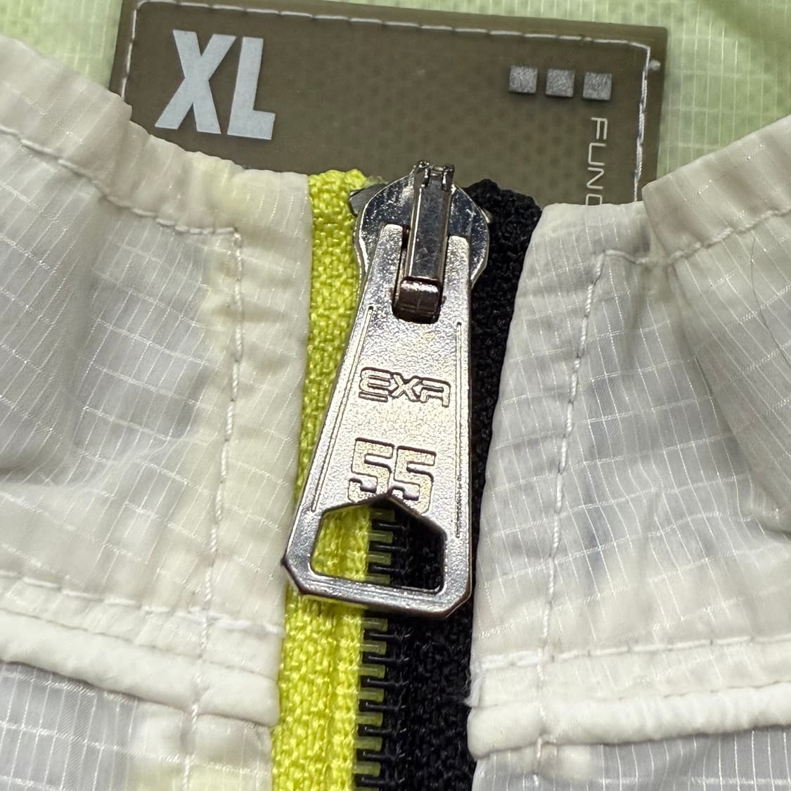 [정품/XL] EXR 화이트 레이싱 바람막이 자켓 b17 상품이미지7