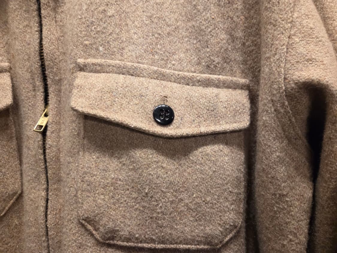 멜톤 헤비멜톤울 트러커자켓  상품이미지3