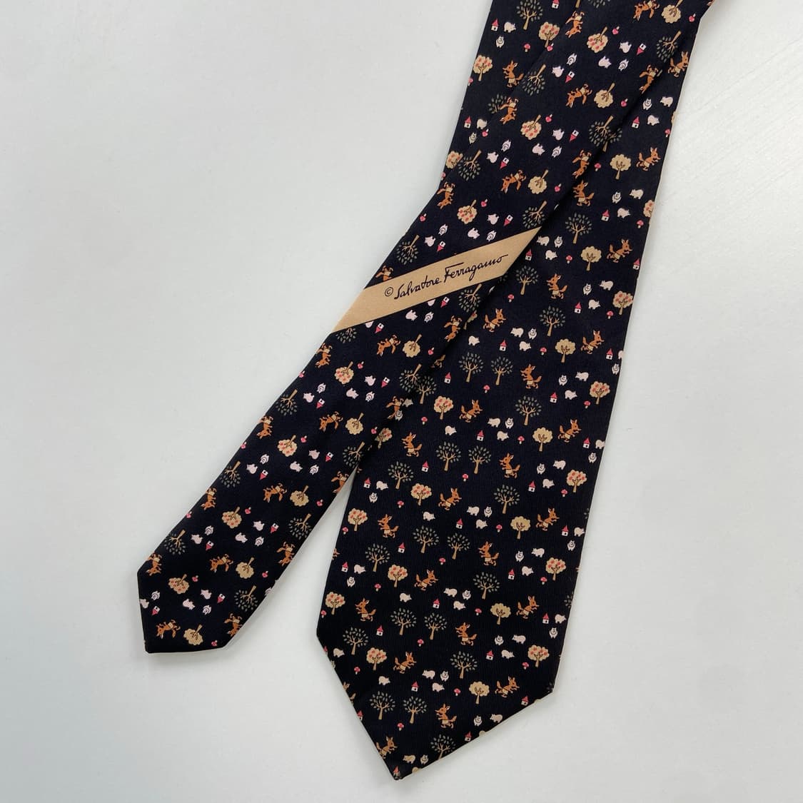 페레가모(Ferragamo) 명품 정품 넥타이 8.7cm 상품이미지3