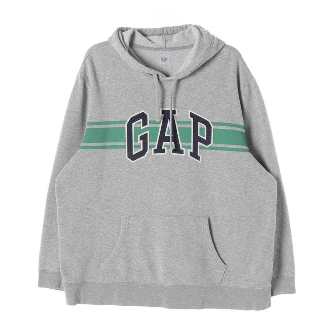 GAP 그린 라인 빅로고 오버핏 후드티 2XL 상품이미지1