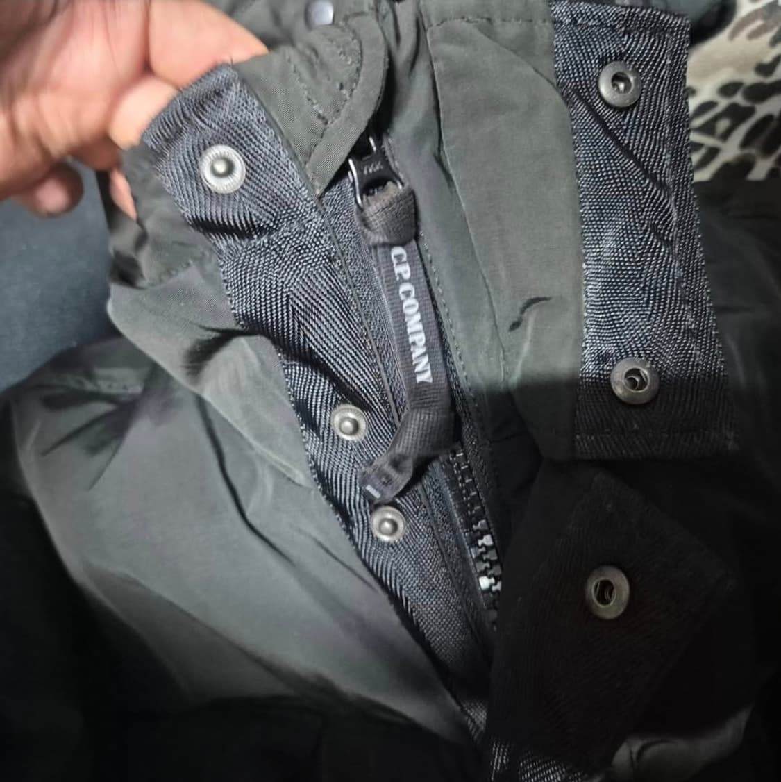 00's CP 컴퍼니 고글 덕 다운 후드 푸퍼 패딩 L 정품 상품이미지4