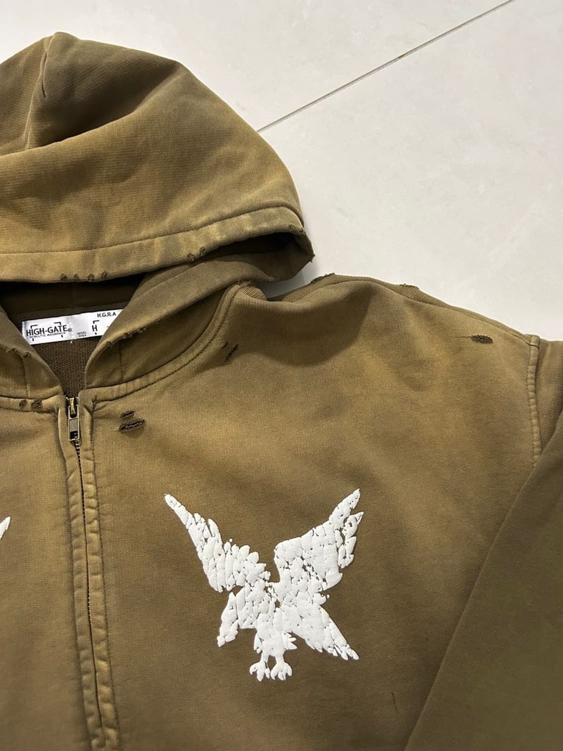 FADE SUKA ZIP HOODIE 페이드 수카 지퍼 후드티 #02 상품이미지6
