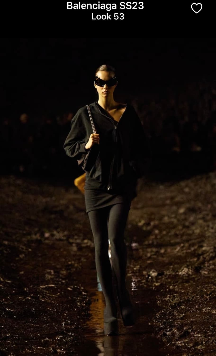 [XS] 발렌시아가 머드쇼 아웃사이드 루프 후드집업 상품이미지1