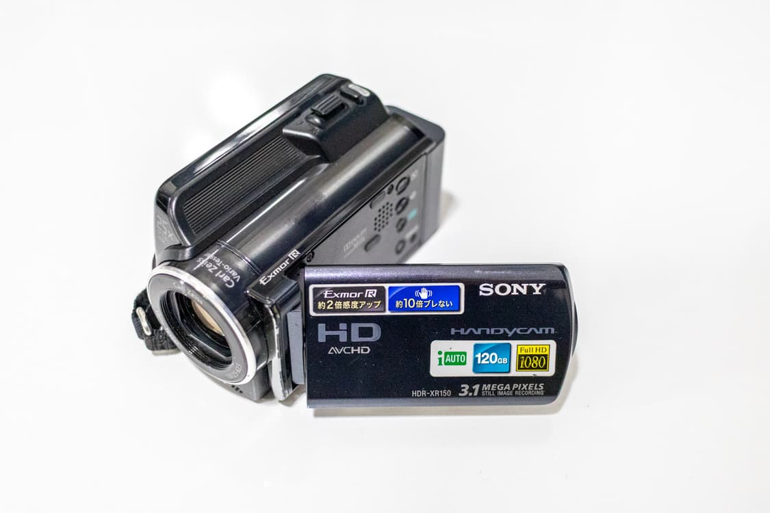 Sony HDR XR150 / 빈티지 디지컬 캠코더 상품이미지1
