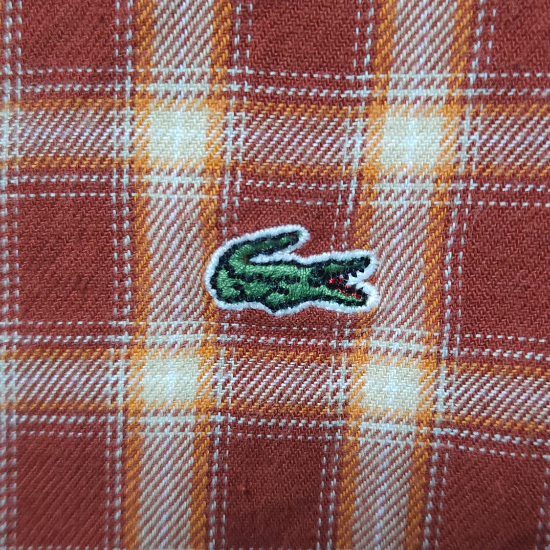 90 ) 라코스테 여성 클래식 체크셔츠 상품이미지3