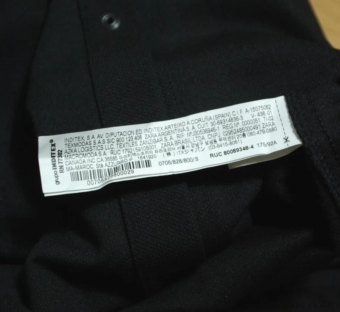 자라 미사용 자켓형 셔츠 S 상품이미지6