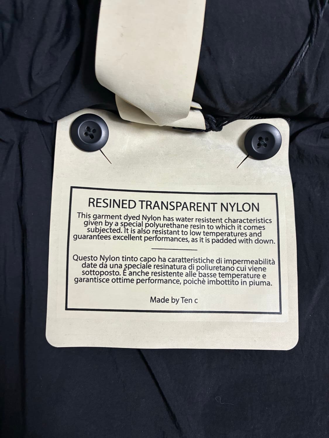 (48) Ten c alpine down  텐씨 알파인 다운 블랙 상품이미지5