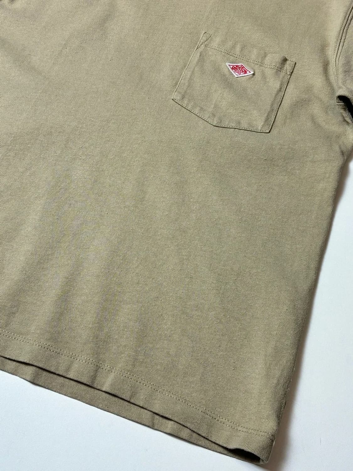 단톤 22ss 플레인 숏슬리브 포켓 티셔츠 PN9024 상품이미지3