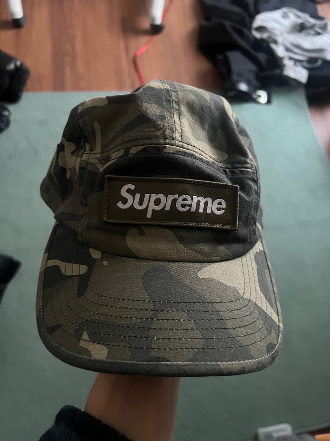 23ss 슈프림 밀리터리 캠프캡 상품이미지2