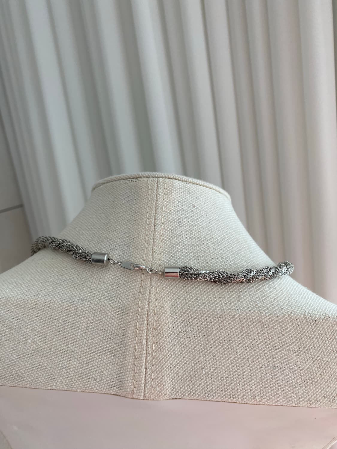 빈티지 꼬임 체인 목걸이 상품이미지2