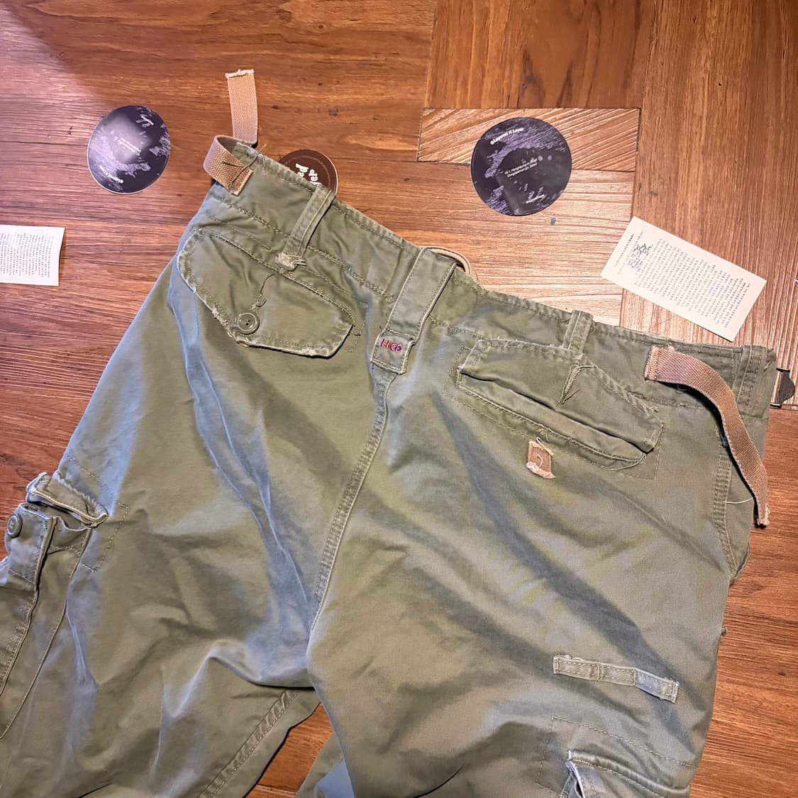 HCO 홀리스터 밀리터리 새깅 카고팬츠 상품이미지8