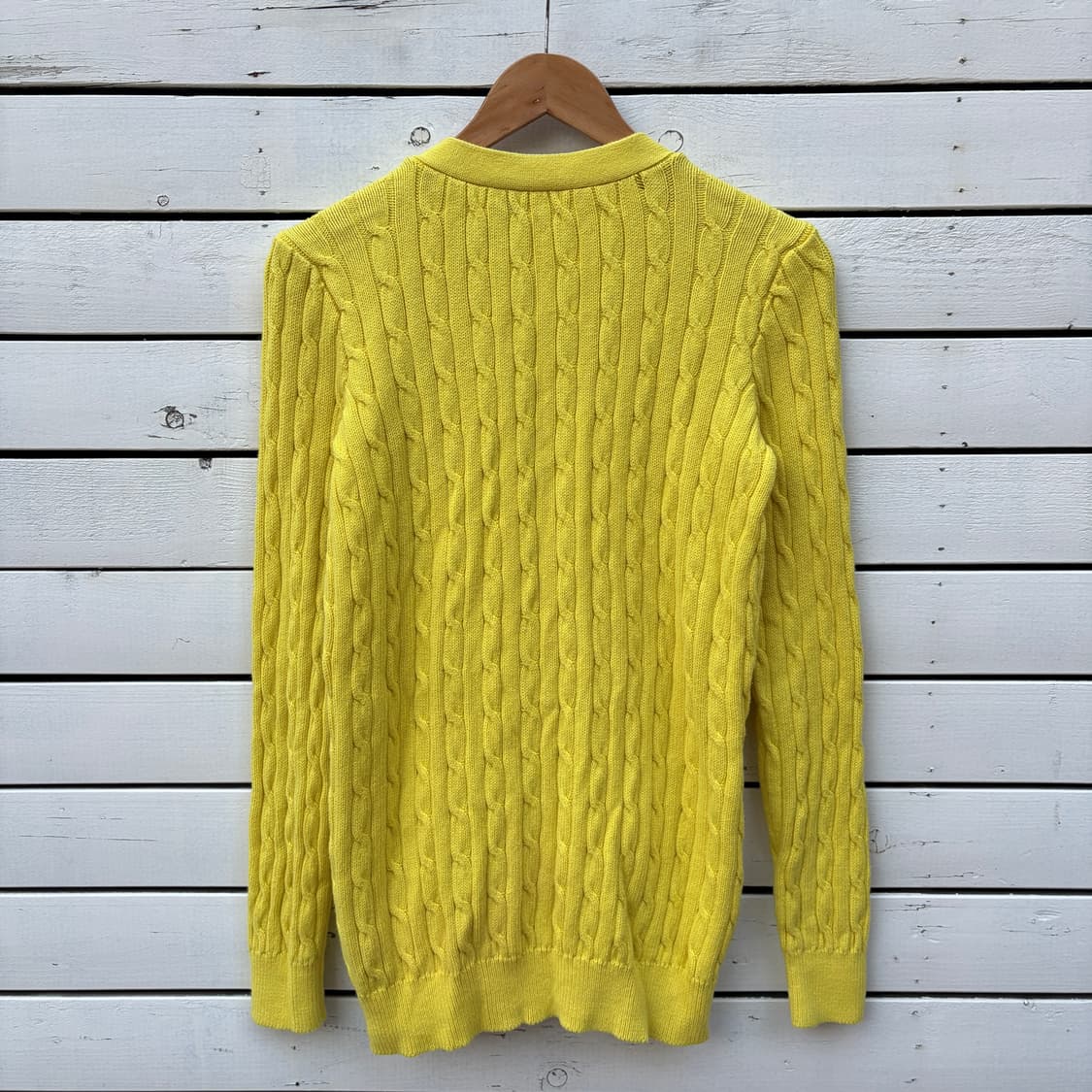 Polo 폴로 케이블 꽈배기 니트 가디건 상품이미지2