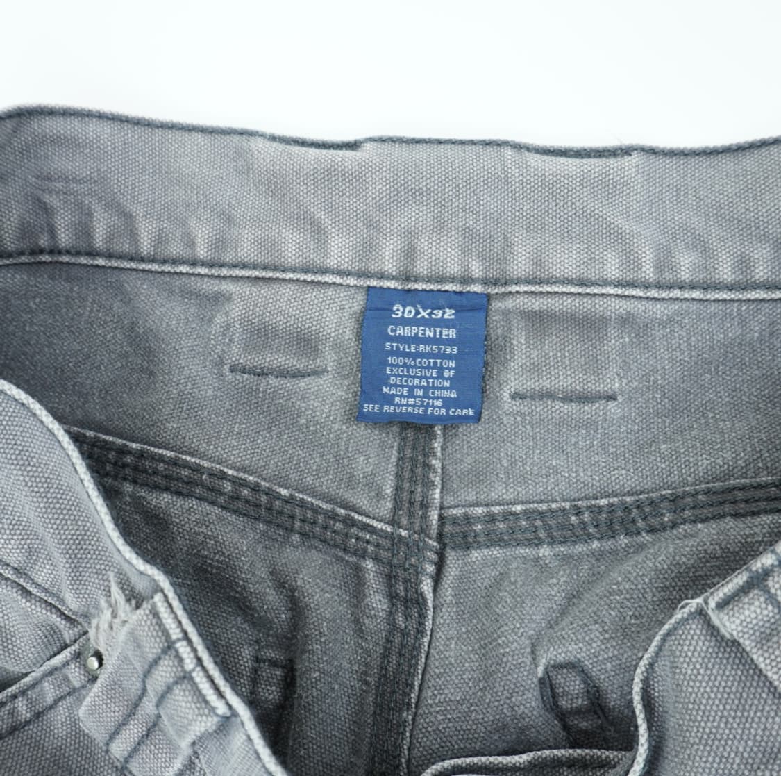 RK Brand 오리지널 더티 워크 카펜터 팬츠 (Charcoal)⁠ 상품이미지9