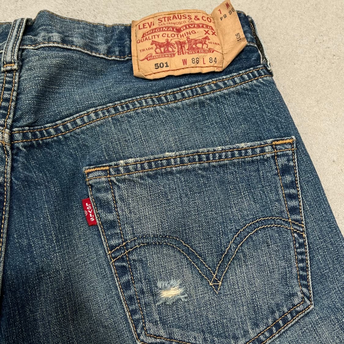 리바이스 501 데님팬츠 s10787 상품이미지8