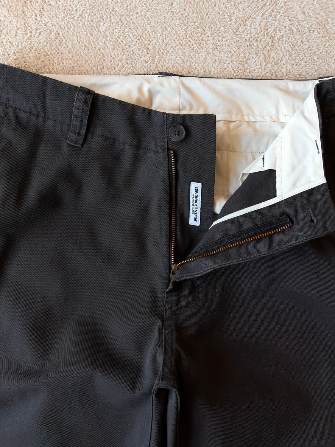 에스피오나지 와이드 오피서 치노팬츠 상품이미지4