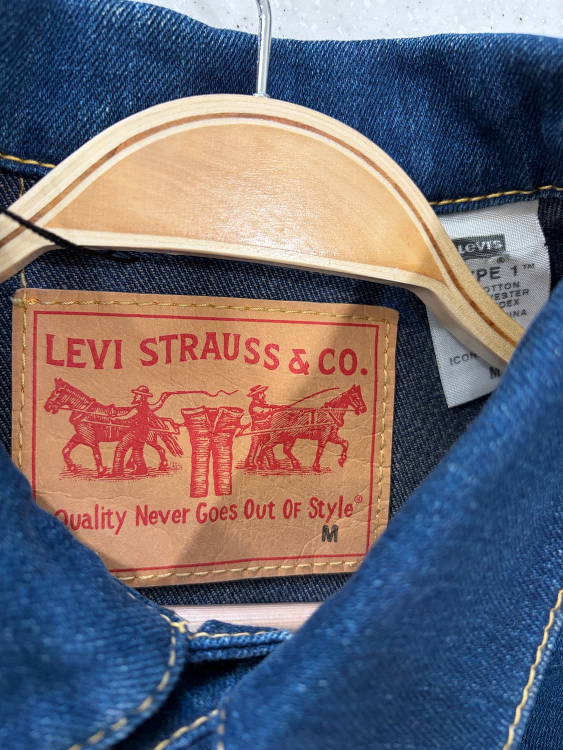 4. 리바이스 타입원 데님자켓 청자켓 상품이미지2