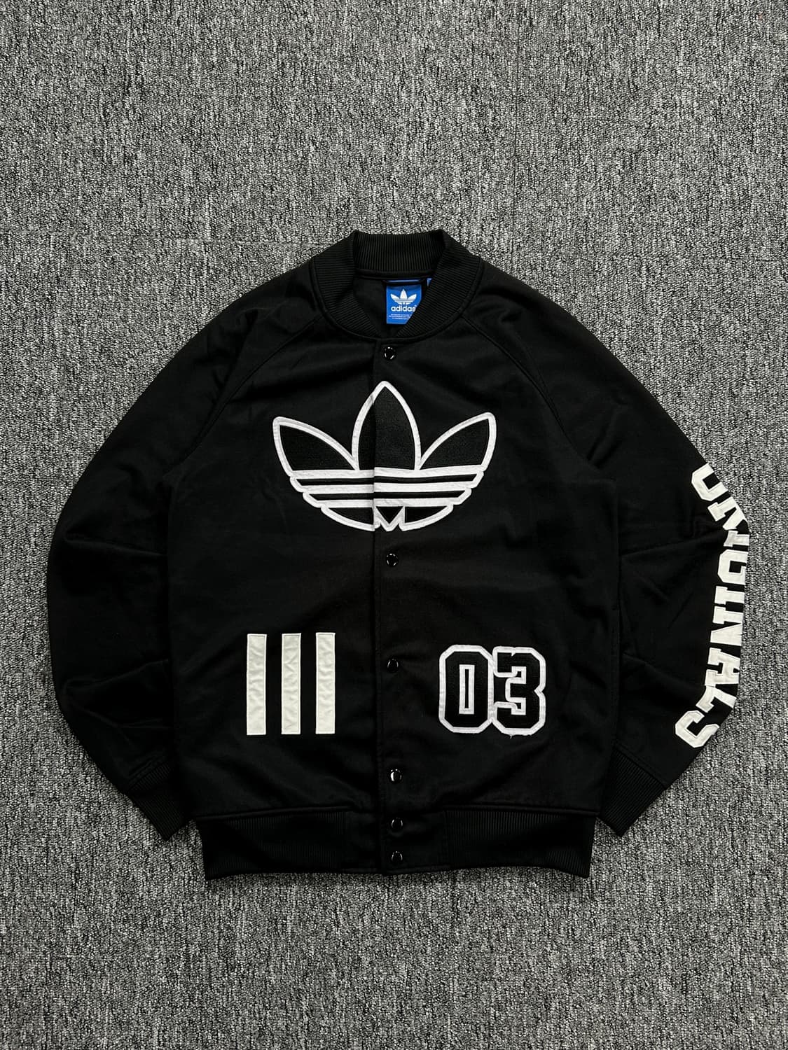 아디다스 오리지날 빅로고 블루종 져지 M  상품이미지3