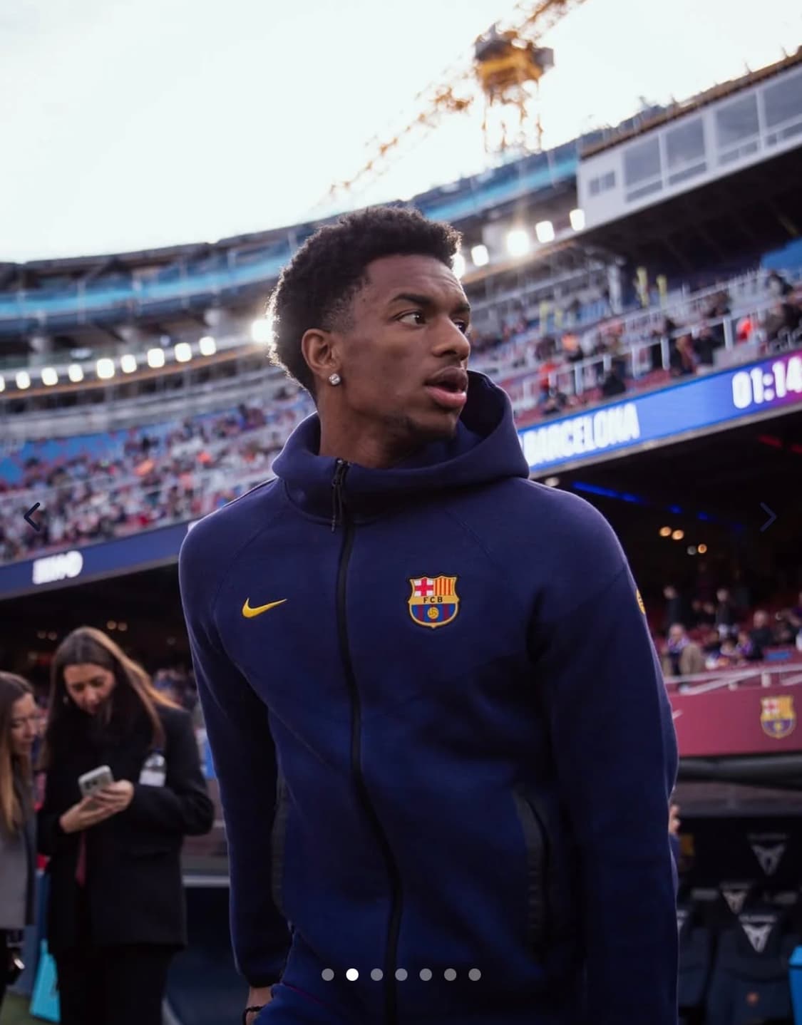 25/26시즌 바르셀로나 테크팩(테크플리스) XL 상품이미지1