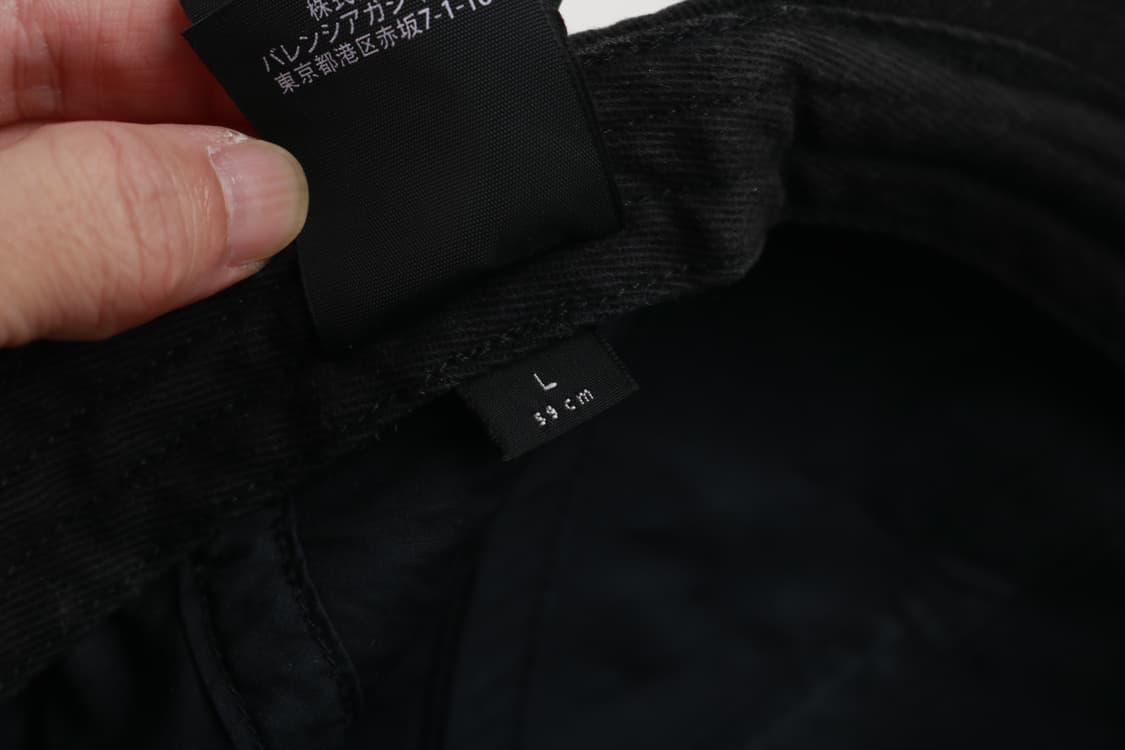 [L] 19FW 발렌시아가 BB모드 워시드 볼캡 모자 상품이미지9