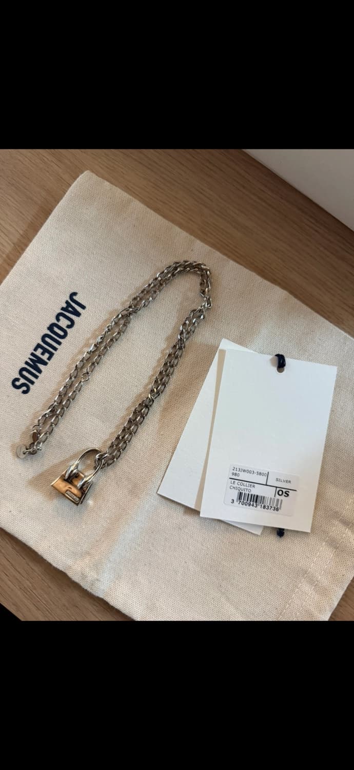 자크뮈스 실버 치키토 목걸이 상품이미지2
