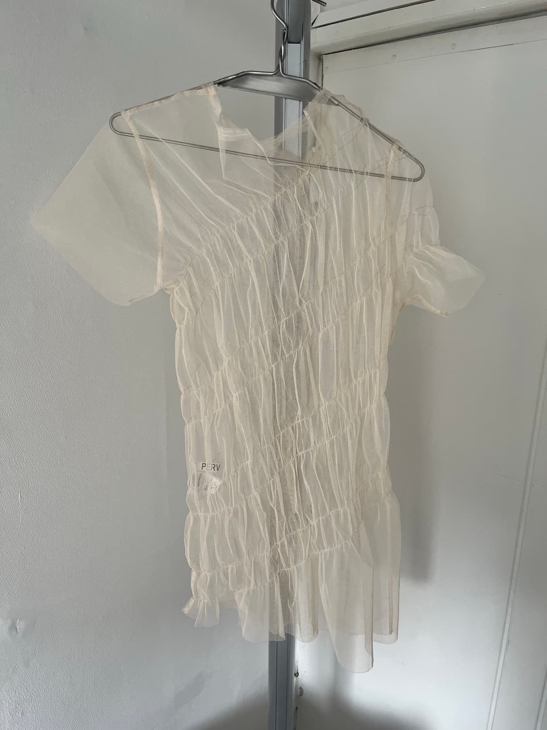 sheer layered top 상품이미지6