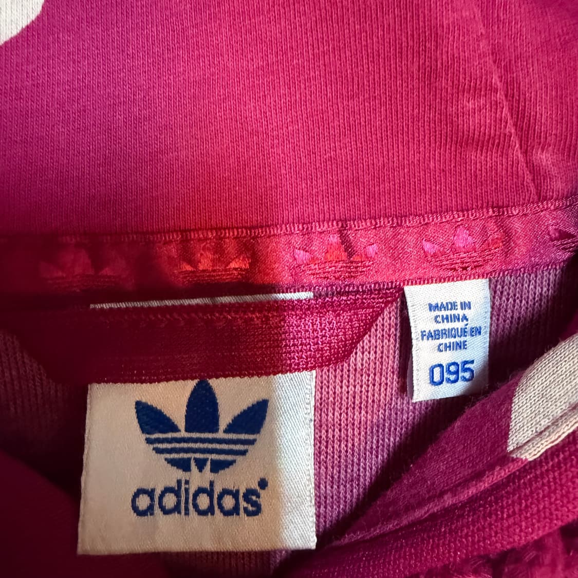 아디다스 버건디 하트 후드져지 95  상품이미지3