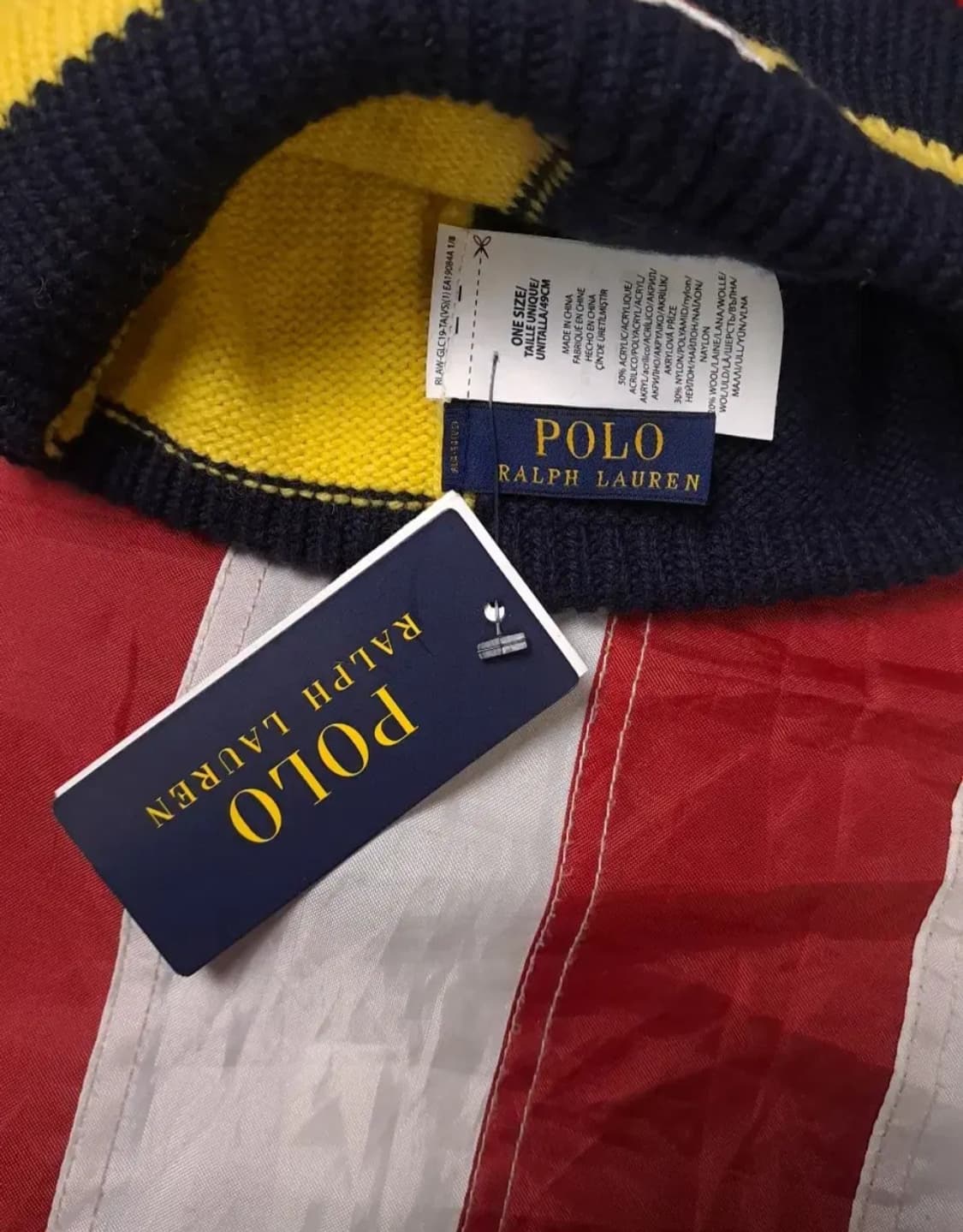 택새제품 오리지날 랄프로렌폴로 스포츠 니트 방울 비니 상품이미지2