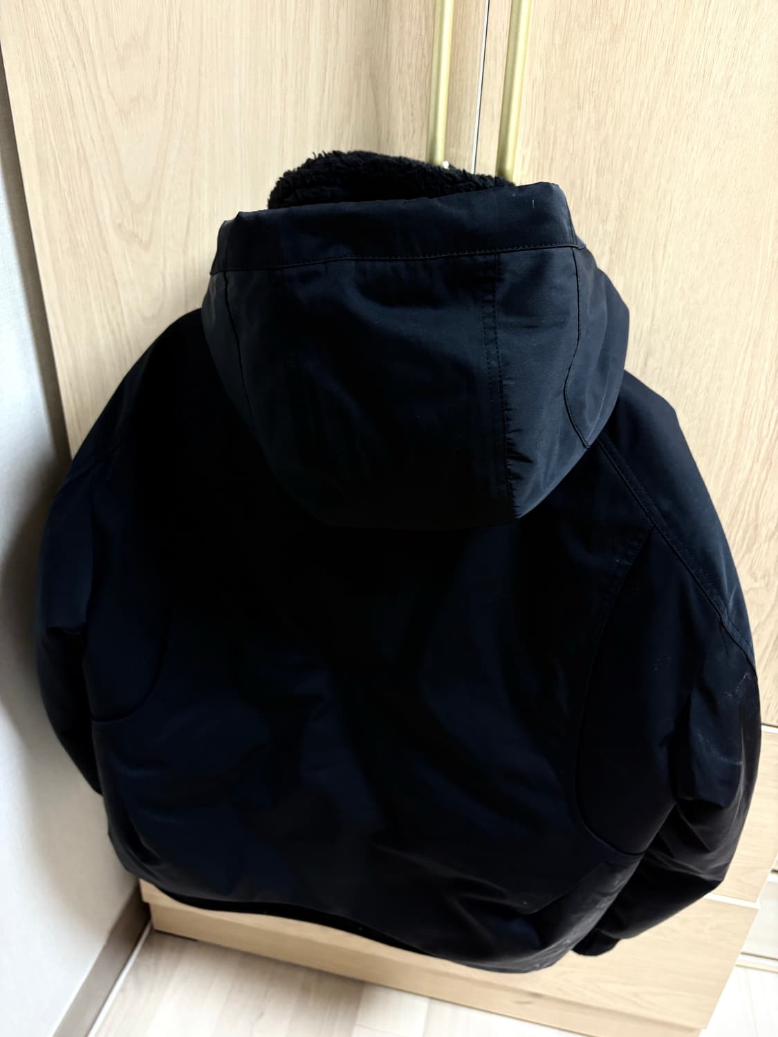 솔리드옴므 시어링 패딩 자켓 상품이미지9