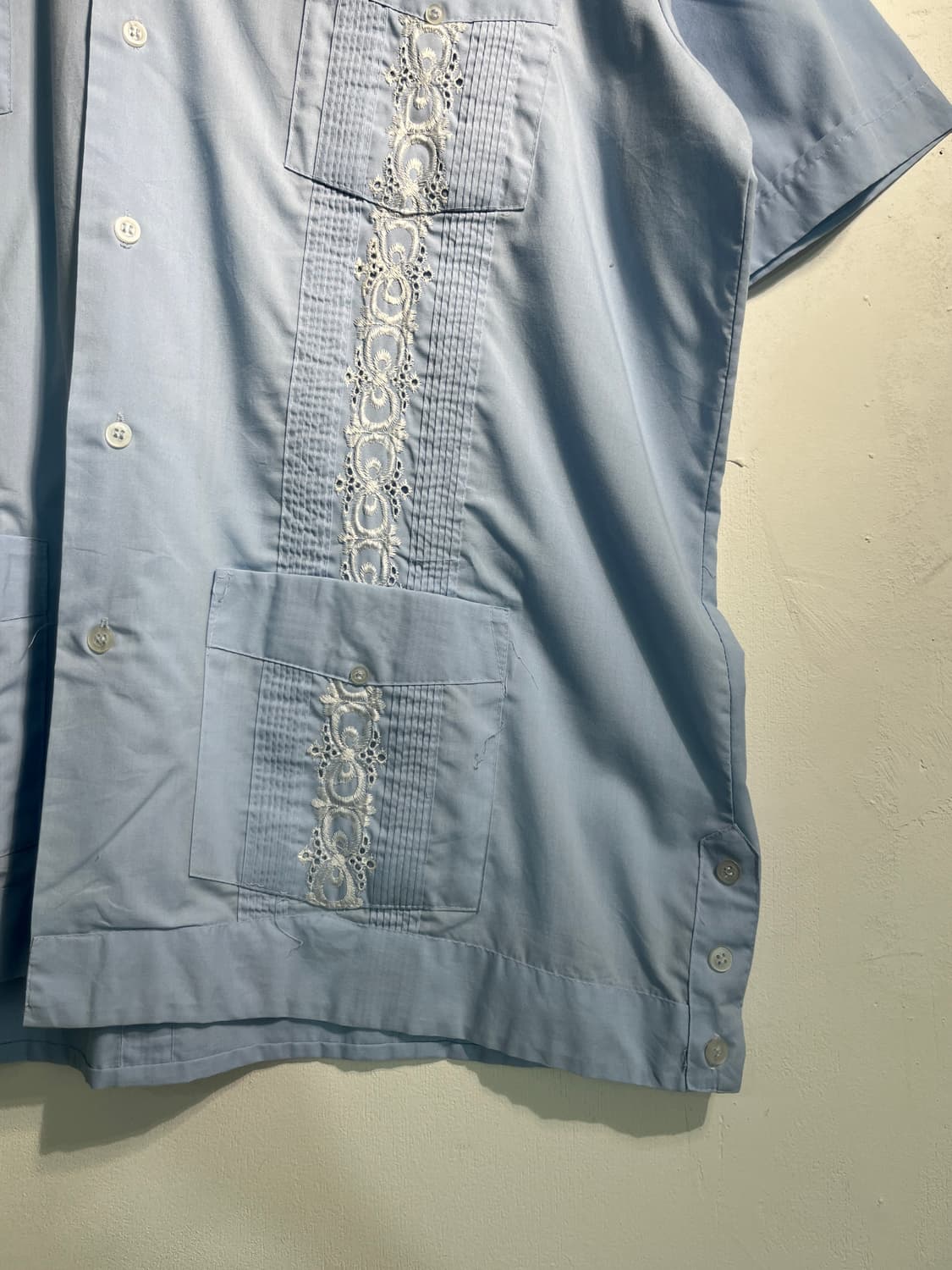 Guayabera shirts (쿠바 셔츠) XL 상품이미지5